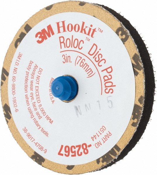 3" Diam QuickChange Type R Disc Backing Pad 00187104 MSC