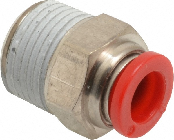 Norgren Push To Connect Tube To Male Tube To Male BSPT Tube Fitting