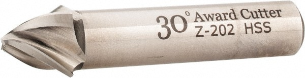 Made In USA Tapered End Mill 30 Per Side 1 8 Small Dia 1 2 LOC