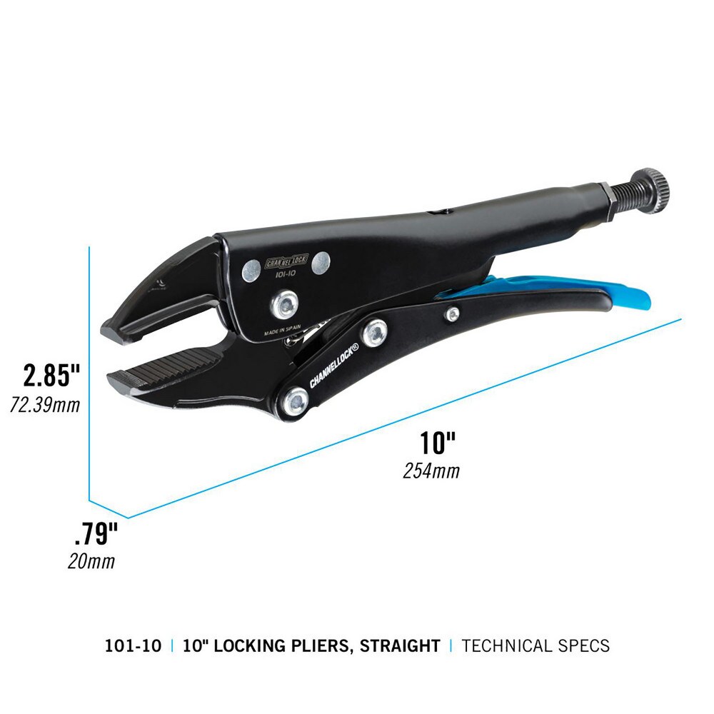 Channellock Locking Pliers Jaw Texture Serrated Jaw Style