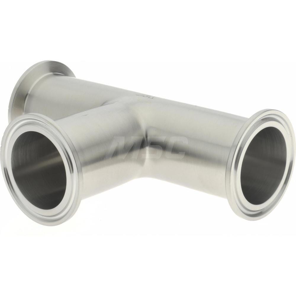 Vne Clamp Style Sanitary Stainless Steel Pipe Tee