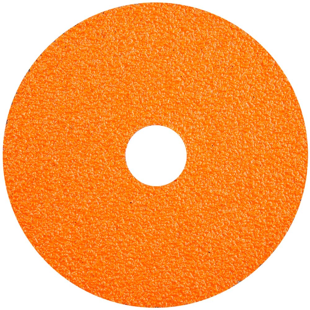 Norton Fiber Disc 4 1 2 Disc Dia 7 8 Hole Arbor Hole 36 Grit