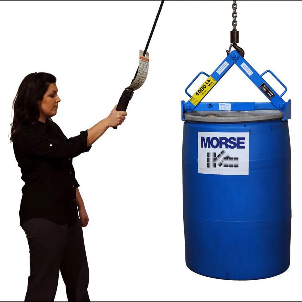 Morse Manufacturing Drum Lifter 1 30 55 85 Gal Drum 1 000 Lb