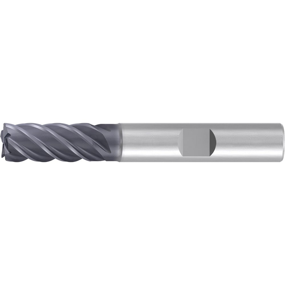 Emuge Roughing Finishing End Mill 5 8 Dia 5 Flutes Corner