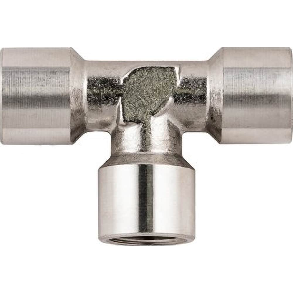 Aignep USA Pipe Female Tee 1 2 Fitting 316L Stainless Steel MSC