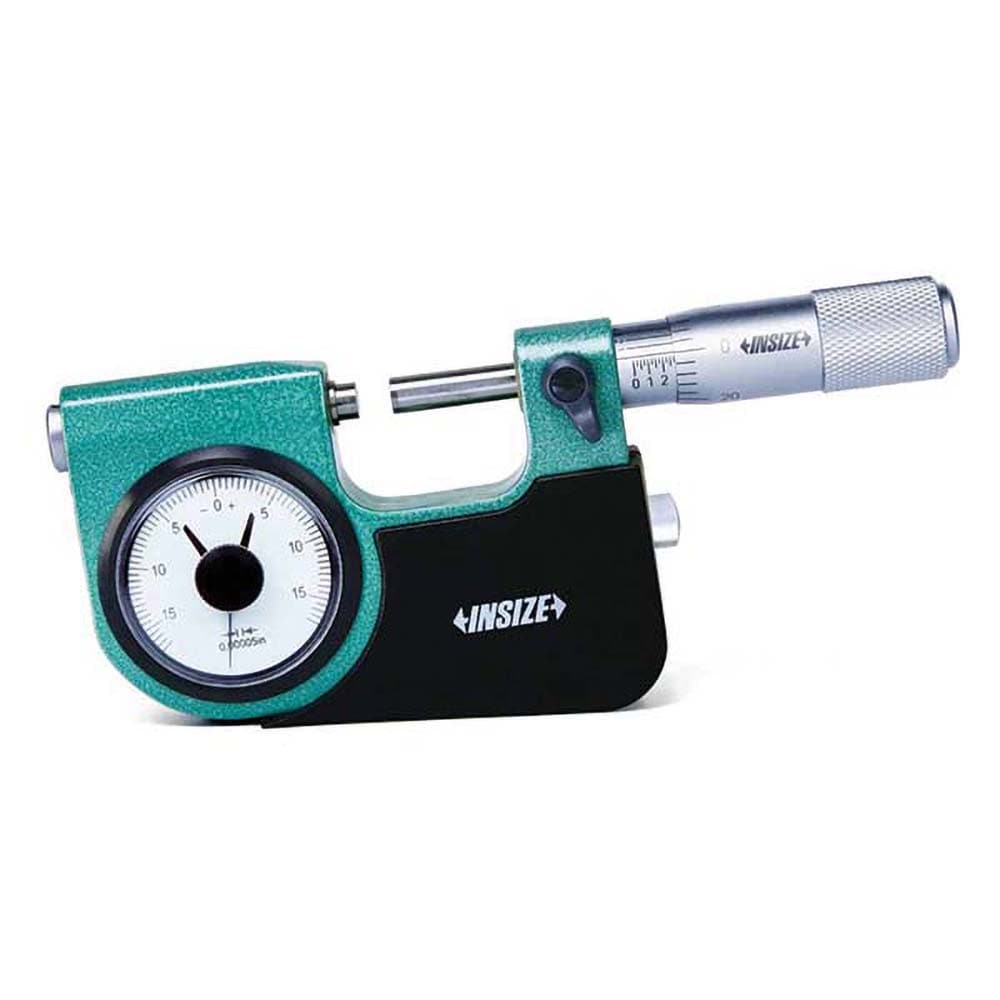 Insize USA LLC Mechanical Outside Micrometer 1 Range 0 00005