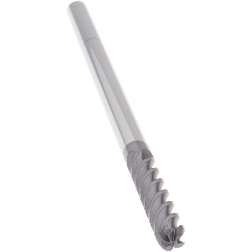 Accupro Ball End Mill Dia Loc Flute Solid Carbide