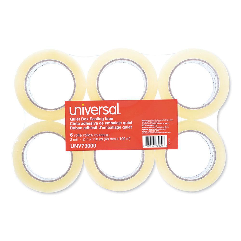 Universal Pack Of Mm X M Rolls Of Clear Box Sealing Label