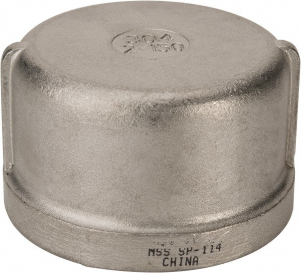 Merit Brass Pipe End Cap 2 Fitting 304 Stainless Steel MSC Direct