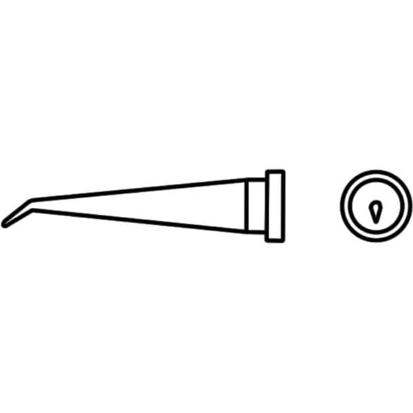 Weller Soldering Iron Bent Conical Tip Msc Direct