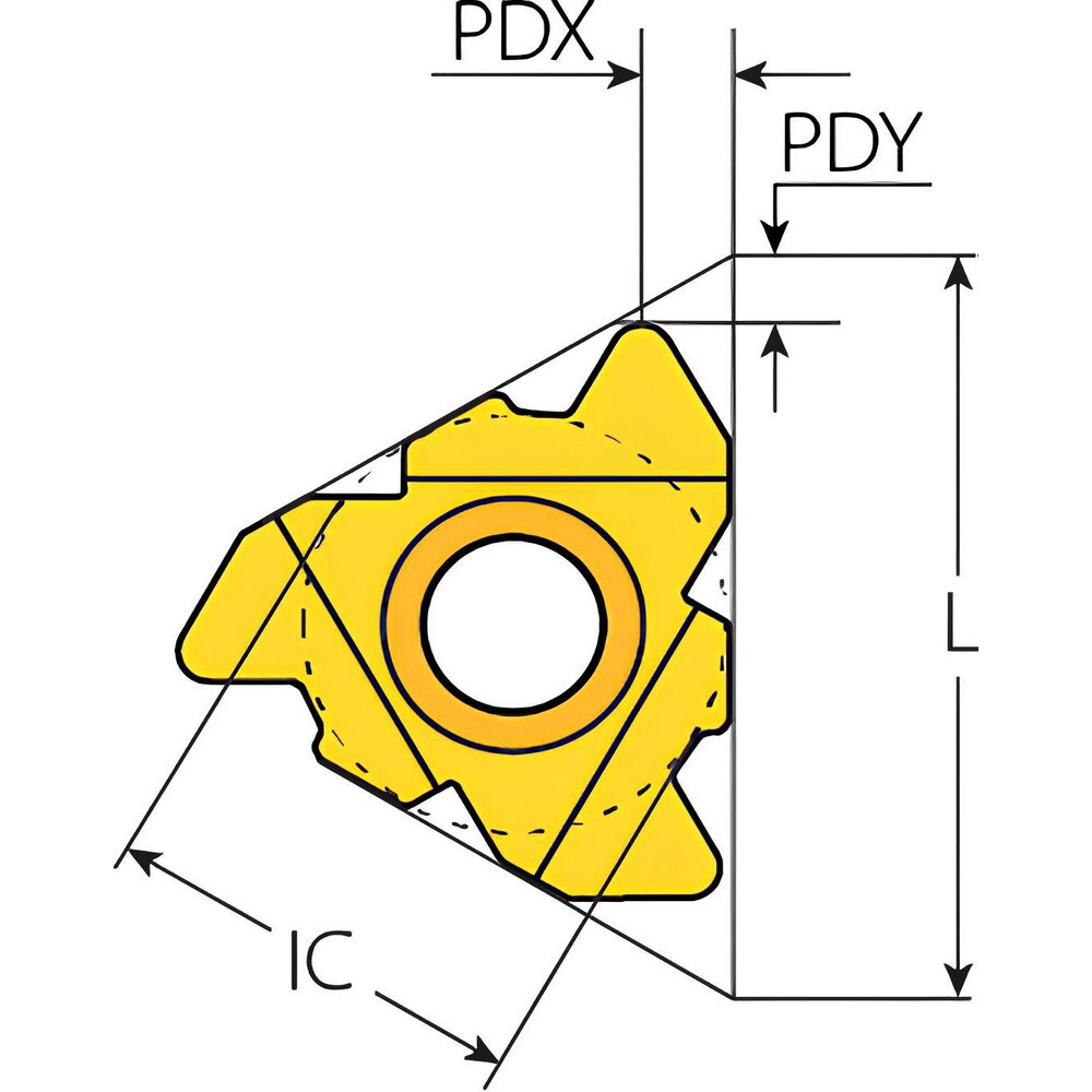 Vargus Laydown Threading Insert Fir Api Vtx Carbide Msc Direct