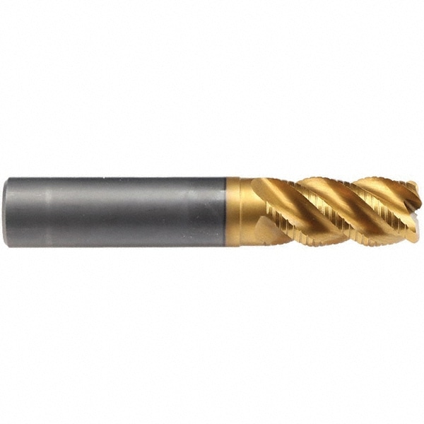 Emuge Roughing End Mill 20 Mm Dia 4 Flutes 4 Mm Corner Radius