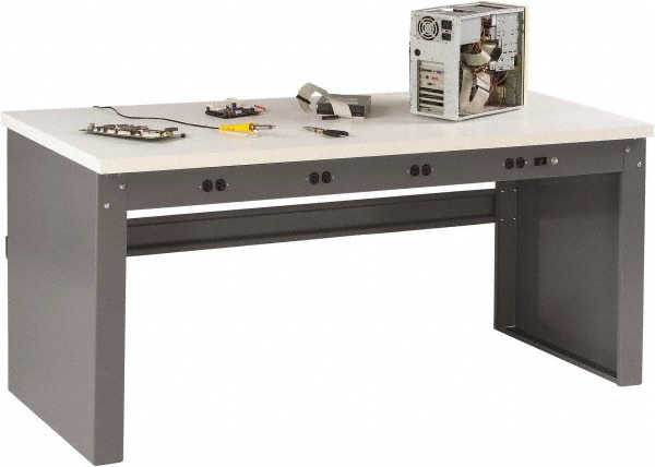 Tennsco Electronic Work Bench Wide High Powder Coated