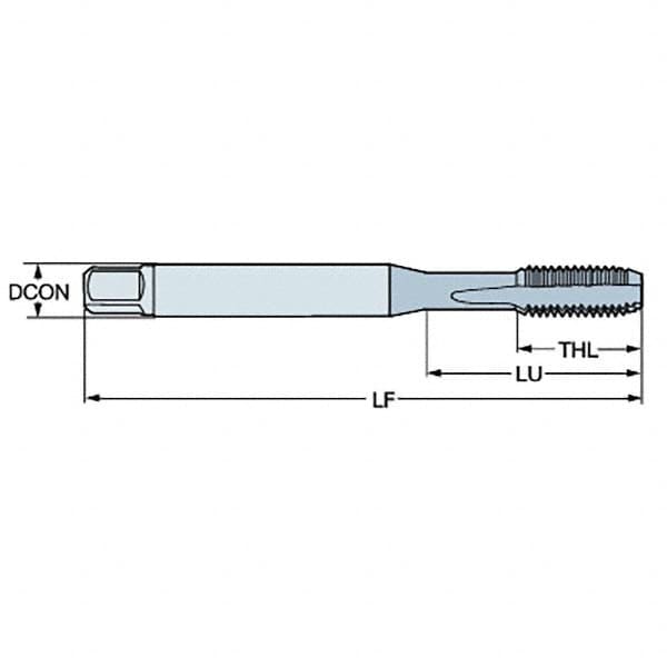 Sandvik Coromant M X Metric Flute Tialn Finish High Speed Steel