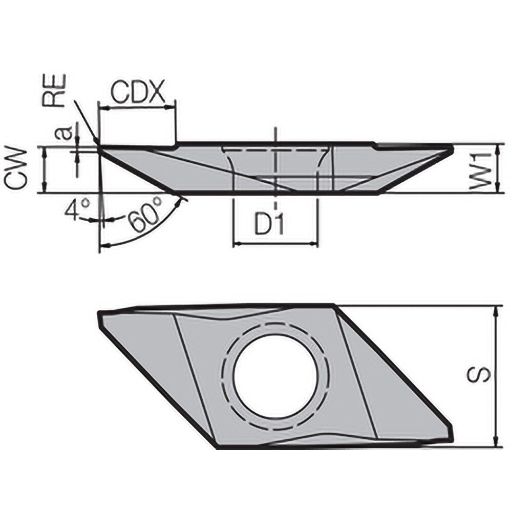 Kyocera Turning Insert Tkfb L Mr Pr Carbide Msc Direct