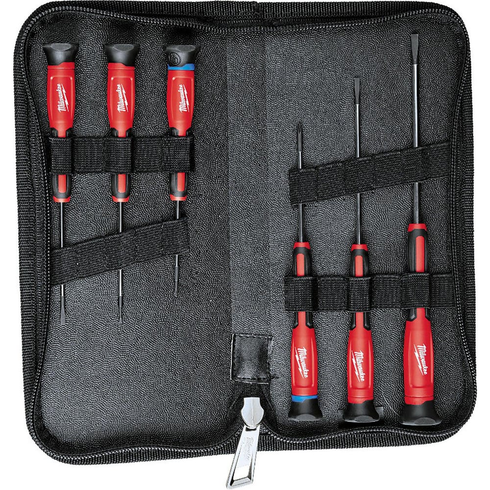 Milwaukee Tool Screwdriver Set 6 Pc Phillips Slotted MSC Direct