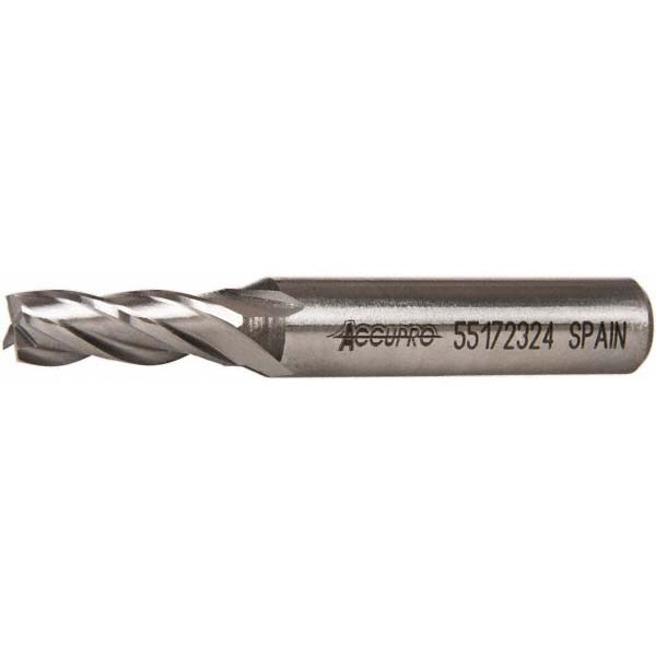 Accupro Square End Mill Dia Loc Shank Dia