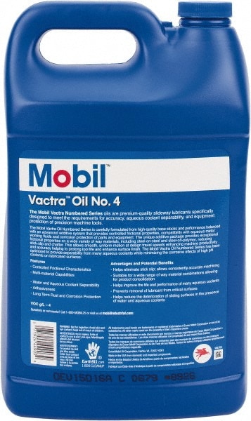 Mobil Vactra No 4 1 Gal Container Mineral Way Oil 60002177 MSC