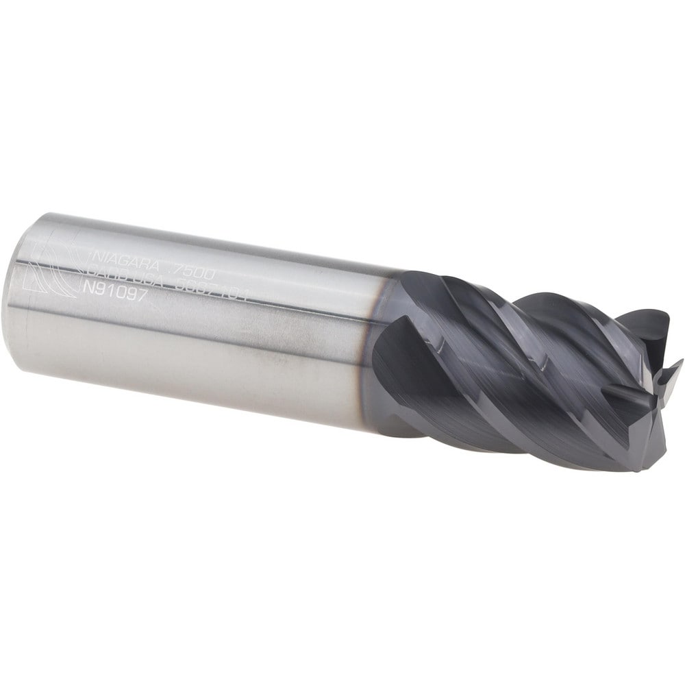 Seco Corner Radius End Mill 3 4 Dia 1 LOC 0 0300 Radius 5