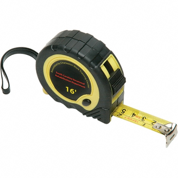 Ability One Tape Measure 16 Long 3 4 Width Yellow Blade MSC