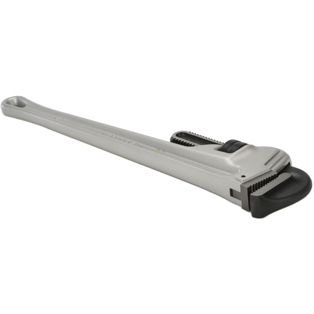 PRO SOURCE Straight Pipe Wrench 24 OAL Aluminum MSC Direct