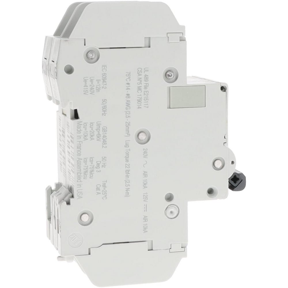 Schneider Electric 8 125 VDC 240 VAC 60 VDC 1 Pole DIN Rail