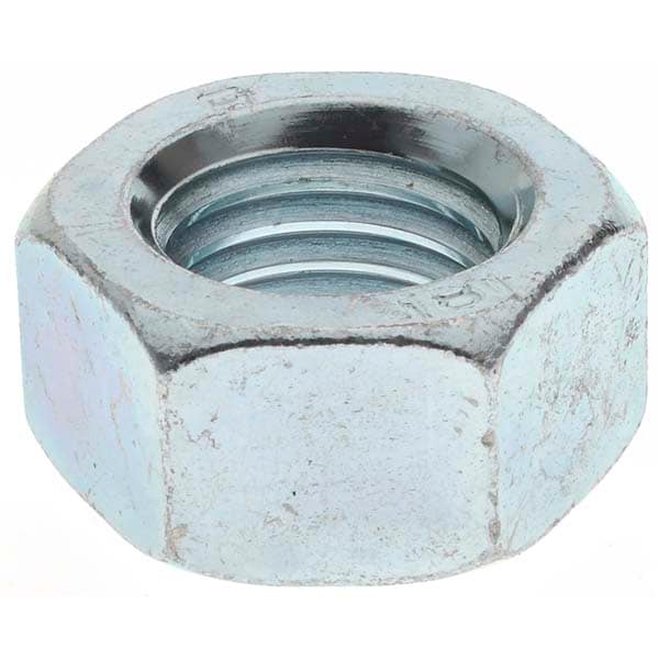 Value Collection Hex Nut M X Grade Class Steel Yellow Zinc