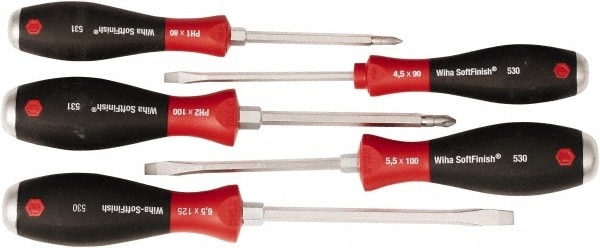 Piece Phillips Slotted Screwdriver Set Msc