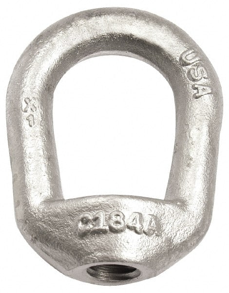 Details about   QTY 2 LIFTING EYE NUT 7/8 GALVANIZD FREE SHIPPING