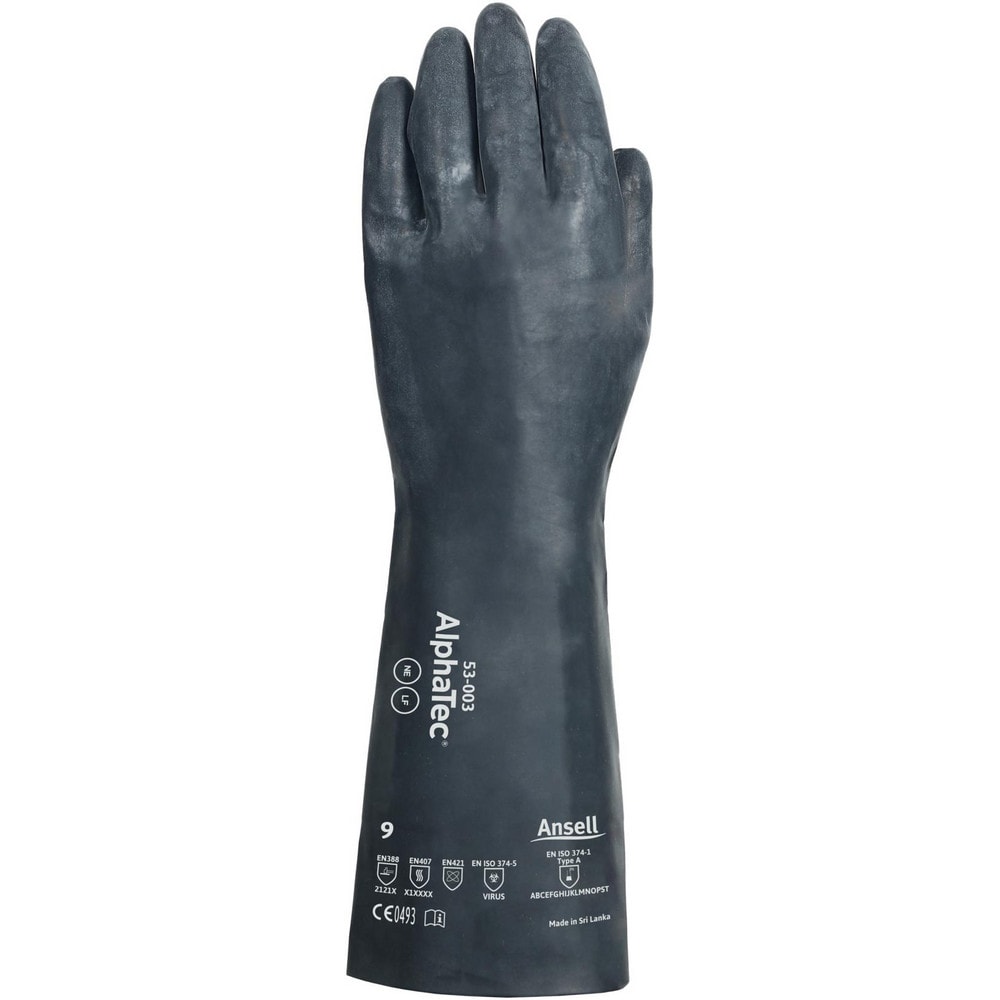 Ansell Chemical Resistant Gloves AlphaTEC Neoprene Coated Neoprene