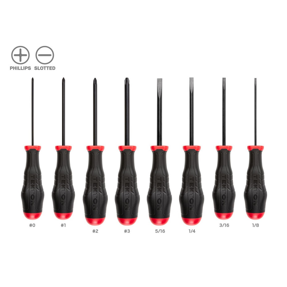 Tekton Phillips Slotted Screwdriver Set Pc Msc Direct