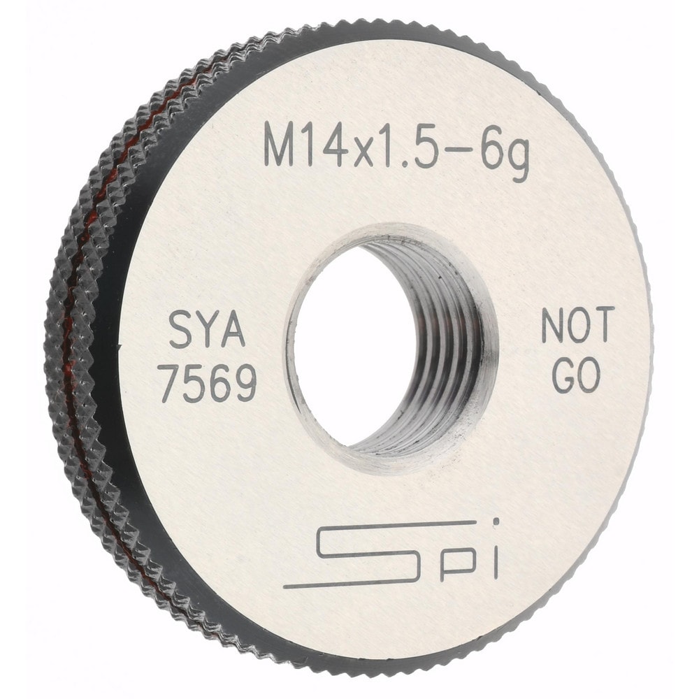 Spi Threaded Ring Gage M X Thread Metric Class G No Go