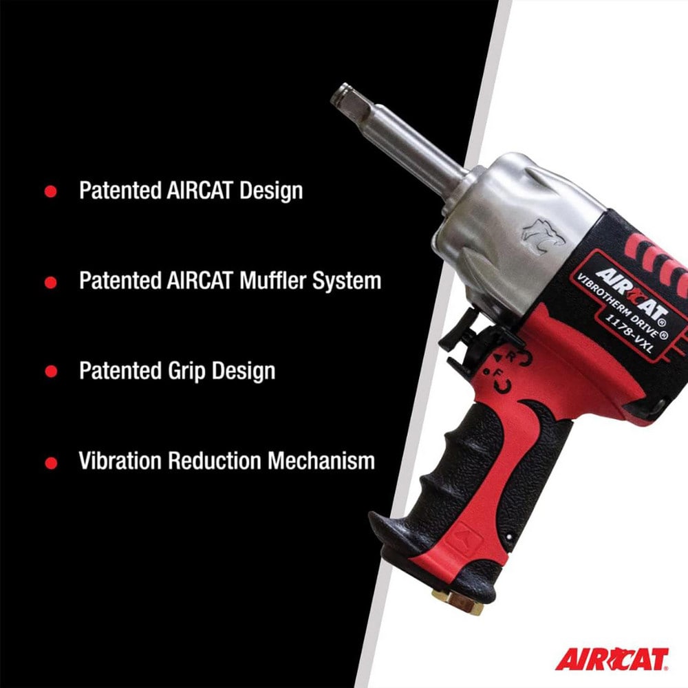 Aircat Air Impact Wrenches Ratchets Drive Size Handle Type