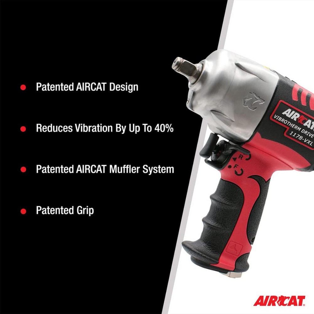 Aircat Air Impact Wrenches Ratchets Drive Size Handle Type