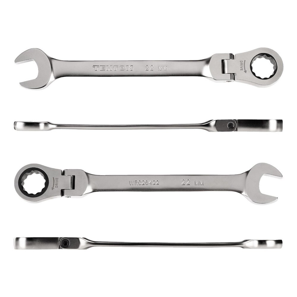 Tekton Combination Wrench 22 00 Mm Head Size 0 Deg Offset MSC