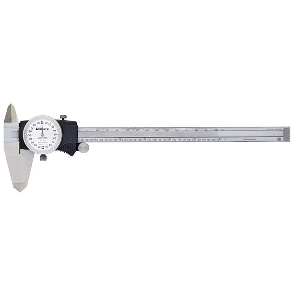 Mitutoyo Dial Caliper 150 Mm Range Mm Graduation Mm Per 45 OFF