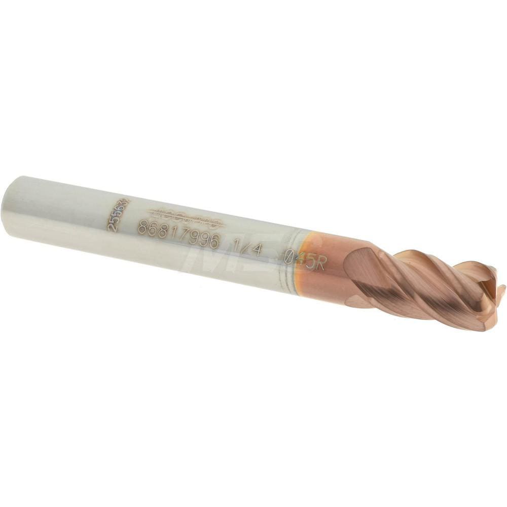 Accupro Corner Radius End Mill Dia Loc Radius