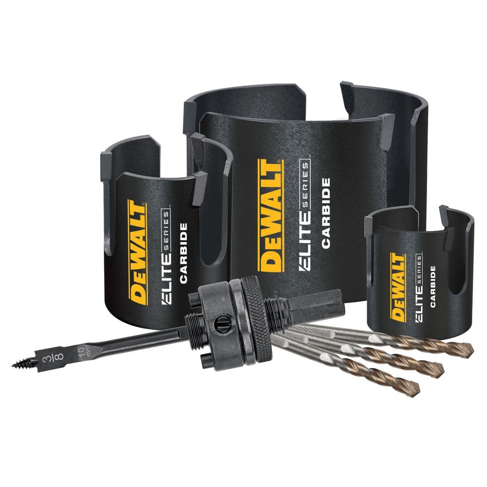 Dewalt Hole Saw Kits Minimum Saw Diameter In Maximum Saw