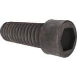 Pack of 25 Black Oxide Alloy Steel Socket Head Cap Screw 3/4-10 Thread Size US Made 2-1/2 Length Fully Threaded Hex Socket Drive 