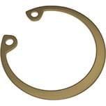 Rotor Clip - 2-1/2″ Bore Diam, Steel Internal Snap Retaining Ring -  43487453 - MSC Industrial Supply