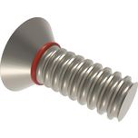 Self-Sealing Machine Screws