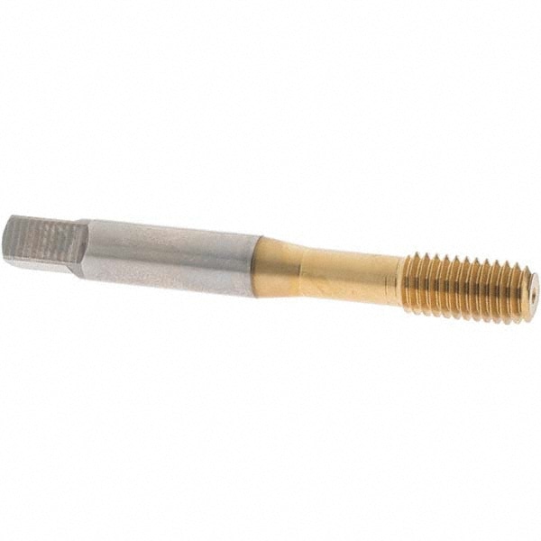 Thread Forming Tap: M8x1.25 Metric Coarse, Modified Bottoming, Cobalt, TiN Coated