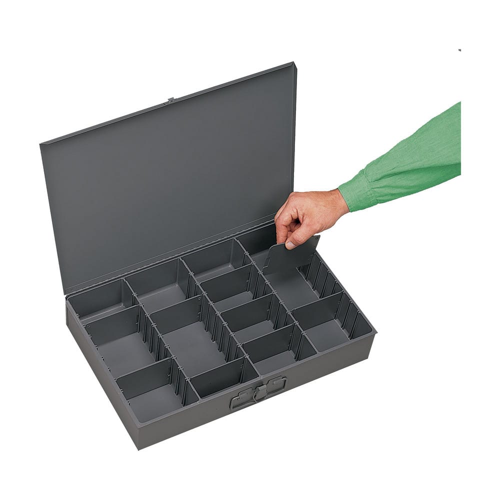 Vertical Adjustable Compartment Small Steel Storage Drawer