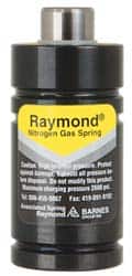 Associated Spring Raymond M2-007  YE Nitrogen Gas Spring: 0.98" Dia, 0.28" Max Stroke, Yellow 
