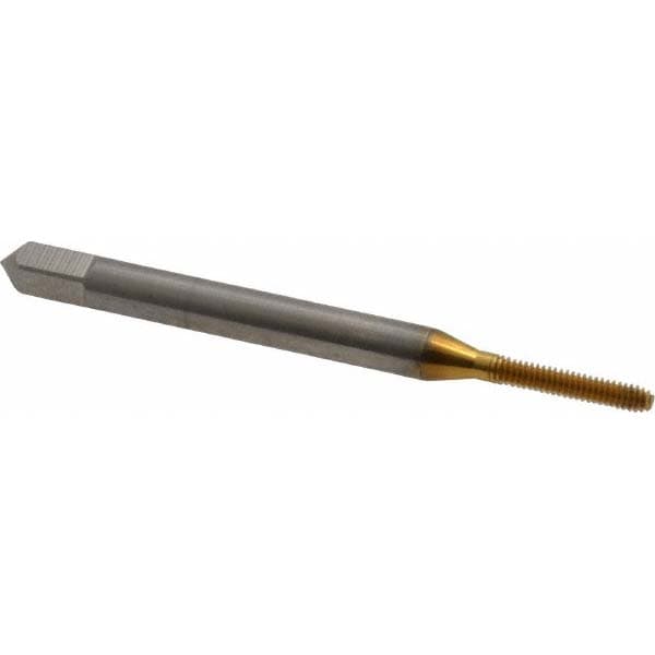 Balax 10122-01T Thread Forming Tap: #1-64, UNC, 3B Class of Fit, Bottoming, High Speed Steel, TiN Finish Image