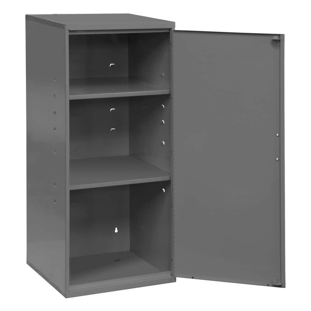 Wall Steel Storage Cabinet: 13-3/4" Wide, 12-3/4" Deep, 30" High