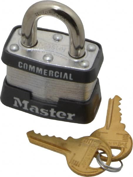 4 NEW Black Master Lock Padlock Key Keyed Locks Security Steel Shackle Alike 