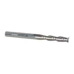 Accupro 12176848 Square End Mill: 1/4 Dia, 1-1/4 LOC, 1/4 Shank Dia, 3 OAL, 2 Flutes, Solid Carbide 