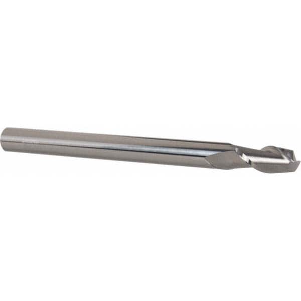 Accupro 12176867 Square End Mill: 1/2 Dia, 1 LOC, 1/2 Shank Dia, 6 OAL, 2 Flutes, Solid Carbide 