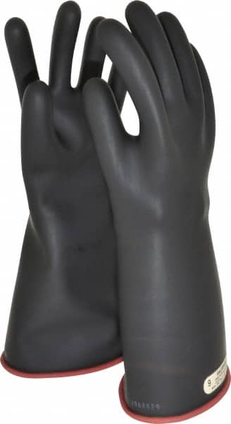 Salisbury by Honeywell E114RB/9 Class 1, Size L (9), 14" Long, Rubber Linemans Glove 